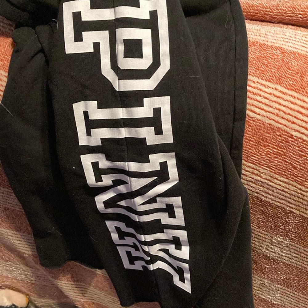 Black sweatpants from PINK